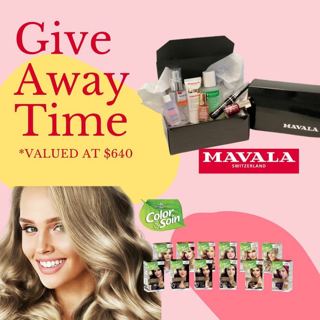 Win 1 year of Mavala skincare products