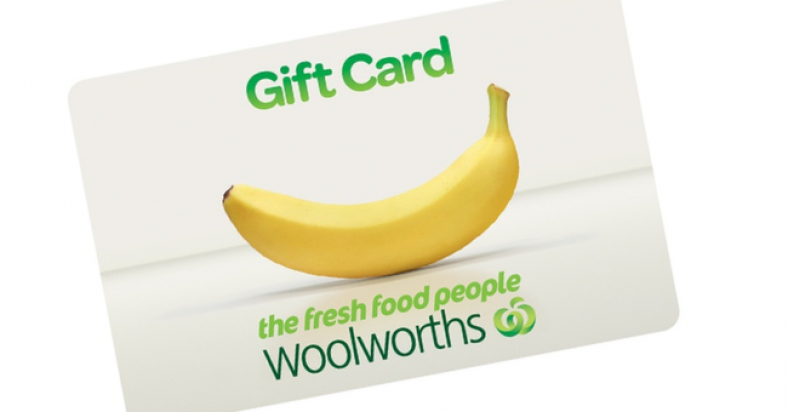 Win 1 of 5 Woolworths gift cards
