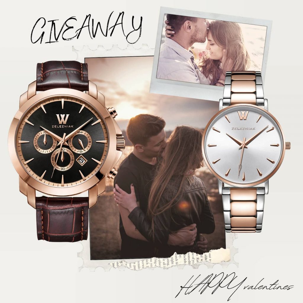 Win a set of 2 WZelezniak watches (For him & for her)