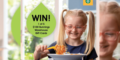 Win 1 of 5 x $100 Bunnings Warehouse Gift Cards