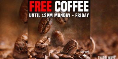Get FREE Coffee from Third Wave Café