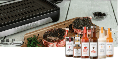 Win a George Foreman Smokeless Grill & a Beerenberg BBQ Box