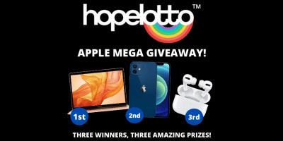 Win a Macbook Air, iPhone 12, AirPods Pro...