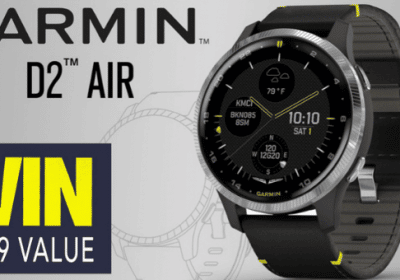 Win a Garmin D2 Air Aviator smartwatch ($769)