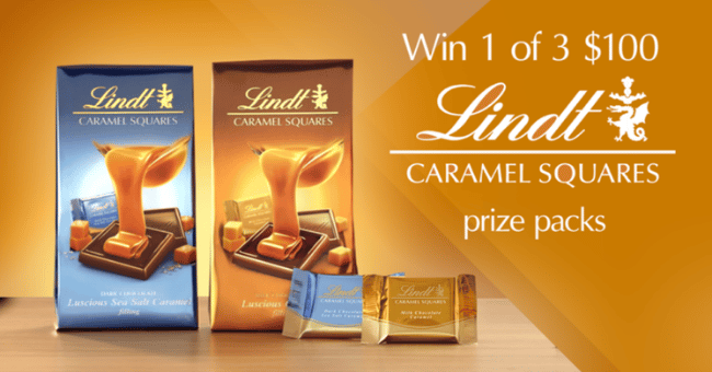 Win 1 of 3 Lindt prize packs