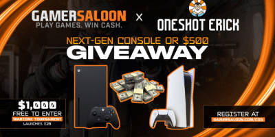 Win a PlayStation 5, an Xbox Series X or $500 CASH