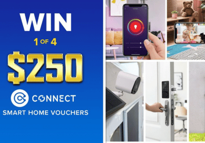 Win 1 of 4 $250 Connect Smart Home Prize Packs