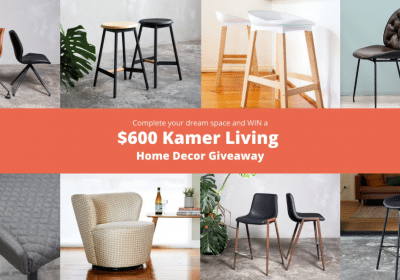 Win $600 Kamer Living Homeware & Furniture Voucher