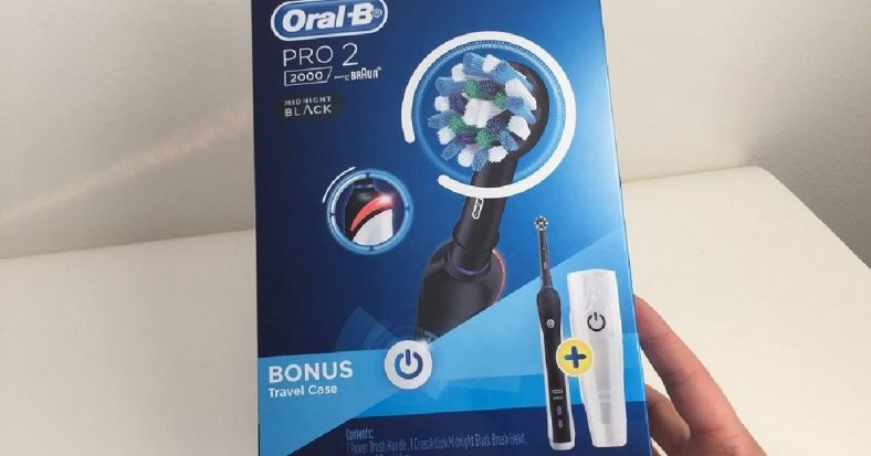 Win an Oral-B Pro Electric Toothbrush for you + one for a friend