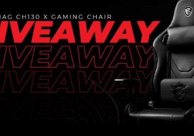 Win an MSI Gaming Chair