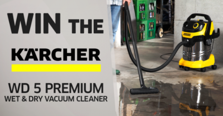 Win a Karcher Multi-Purpose Vacuum Cleaner