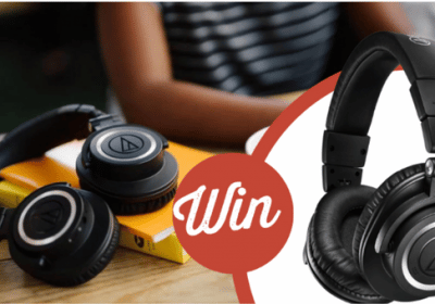 Win a Pair of Audio-Technica ATH-M50XBT2 Headphones