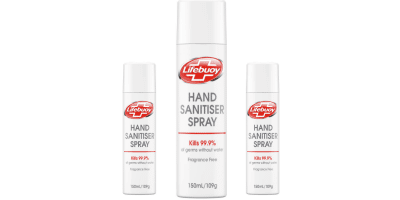 145 FREE Lifebuoy Hand Sanitiser sprays to try & review