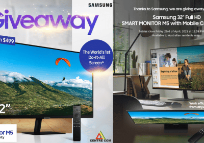 Win a Samsung 32" Full HD Smart Monitor M5 with Mobile Connectivity