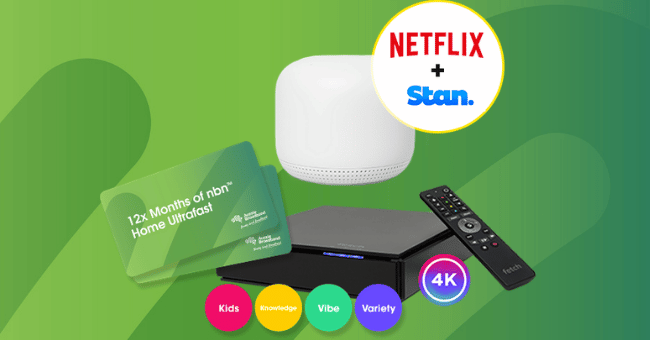 Win a Google Nest Wifi, 12 months of Netflix, Stan, NBN...