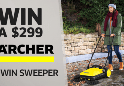 Win a Kärcher S4 Twin sweeper ($299)