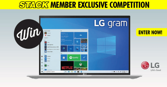 Win an LG Gram Ultra-Lightweight Laptop