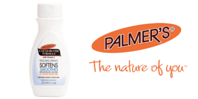 Win a Bottle of Palmer's Cocoa Butter Lotion