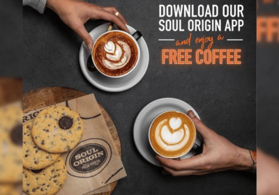 FREE barista-made coffee @ Soul Origin