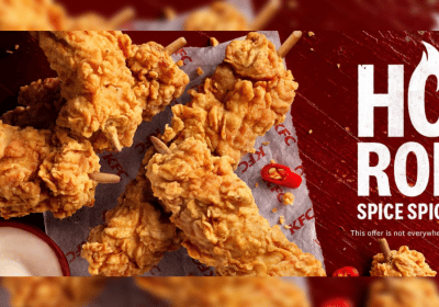 KFC DEAL - 6 Free Hot Rods with Any Shared Meal Purchase