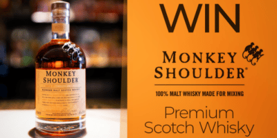 Win 1 of 6 Bottles of Monkey Shoulder Whiskey