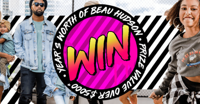 Win a year's worth of Beau Hudson clothing (For you + your family)