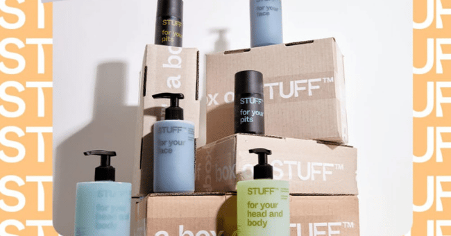 Win a Year's Supply of STUFF body products (3 winners)