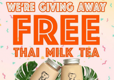 Free Thai Milk Tea @ Milk Flower Ashfield 