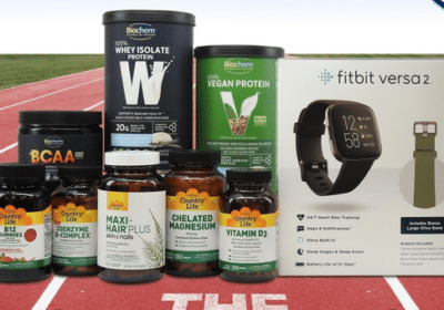 Win a Fitbit Versa 2 Bundle and $200 of Country Life Vitamins & Biochem Protein