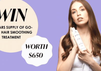 Win A Year's Supply of Go-Kera Hair Smoothing Treatment