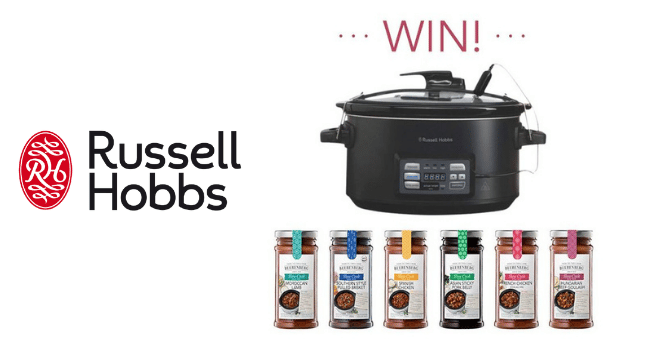 Win 1 of 3 Russell Hobbs Master Slow Cooker Prize Packs