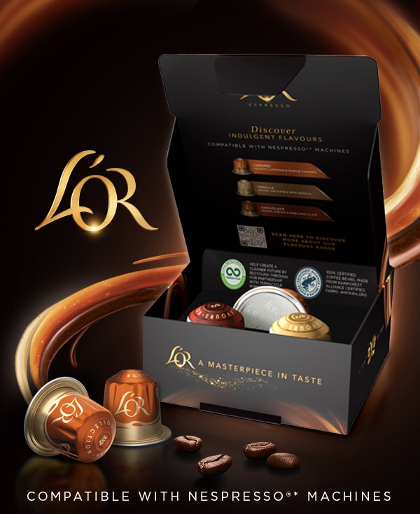 Request your FREE L'OR Espresso Sample Pack