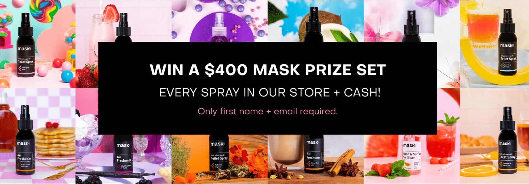 Win a $400 Mask Prize Set