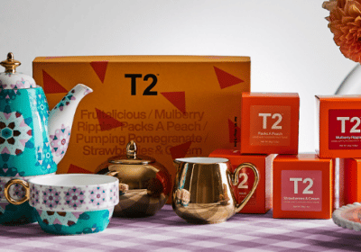 Win 1 of 100 tea for two packs from T2