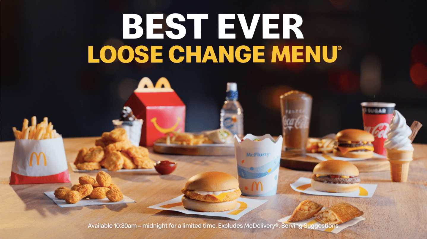 McDonald’s Loose Change Menu
