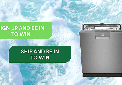 Win an Electrolux energy and water saving dishwasher