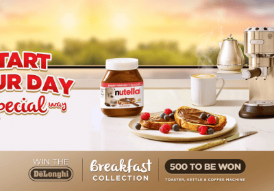 Win 1 of 500 De’Longhi breakfast collections