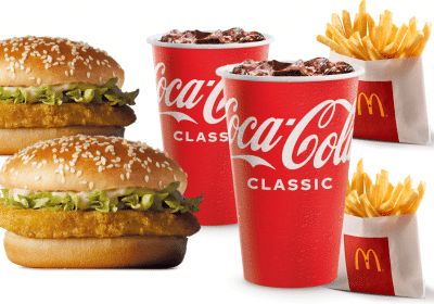 30 Days 30 Deals - 2 Small McChicken Meals for $9 ONLY