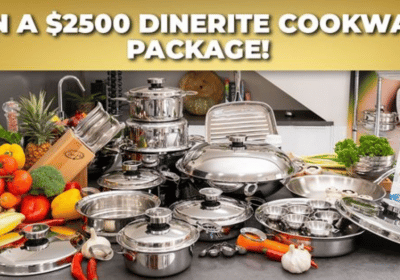 Win a $2500 Dinerite Cookware Package