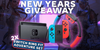 Win 1 of 2 Nintendo Switch and Ring Fit Adventure Prize Packs