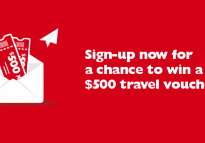 Win $500 Flight Centre (Travel & Accommodation) Voucher
