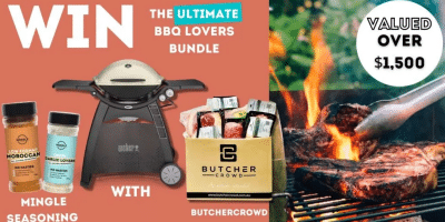 Win a Weber Q, 3-Month Subscription to Butcher Crowd & more...