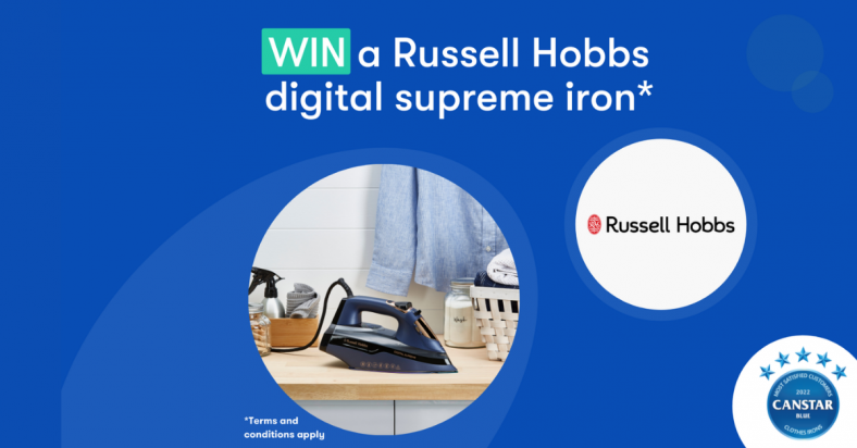 Win a Russell Hobbs Digital Supreme Iron