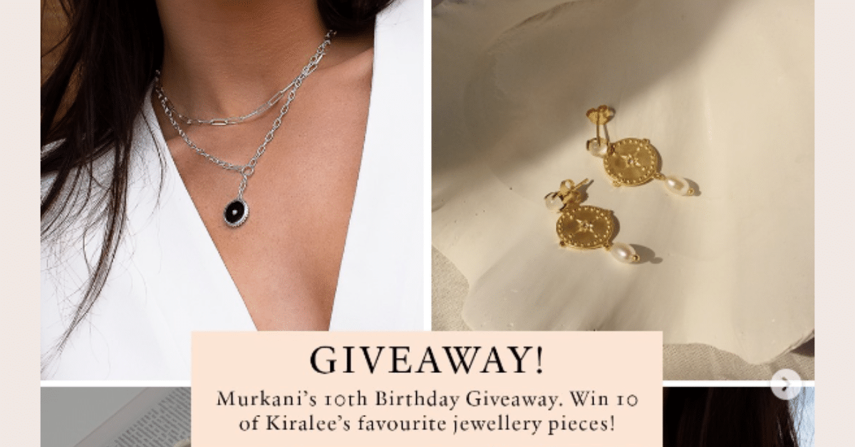Win 10 Murkani Jewellery Pieces