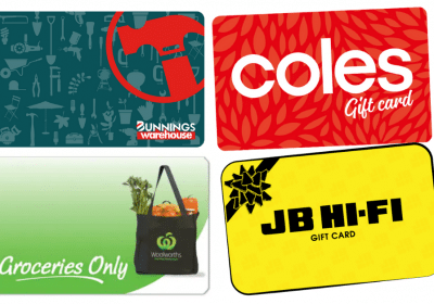 WIN 1 of 6 $1,000 Gift Cards (Woolworths, Coles, Bunnings, JB Hi-fi...)
