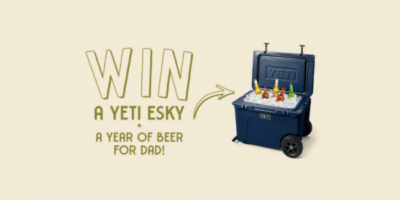 Win a Yeti Esky + A Year's Supply of Beer