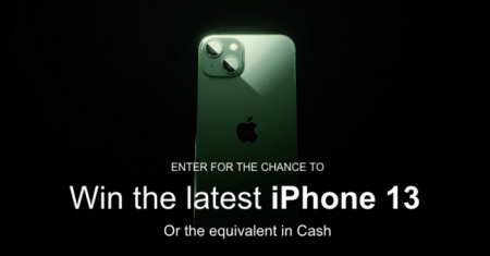 Win an Apple iPhone 13
