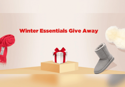 Win an Ugg Express Winter Package (Rug, Earmuff, Scarf & Boots)
