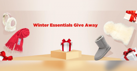 Win an Ugg Express Winter Package (Rug, Earmuff, Scarf & Boots)