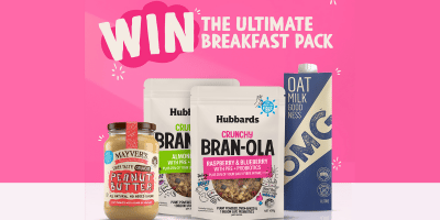 Win a Breakfast Pack (Mayver’s Peanut Butter, Hubbards Bran-Ola, Milk..)